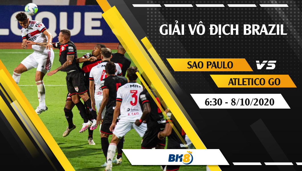 Soi kèo BK8 | Sao Paulo vs Atletico GO